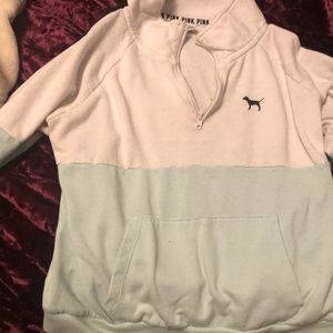 VS PINK Quarter Zip.